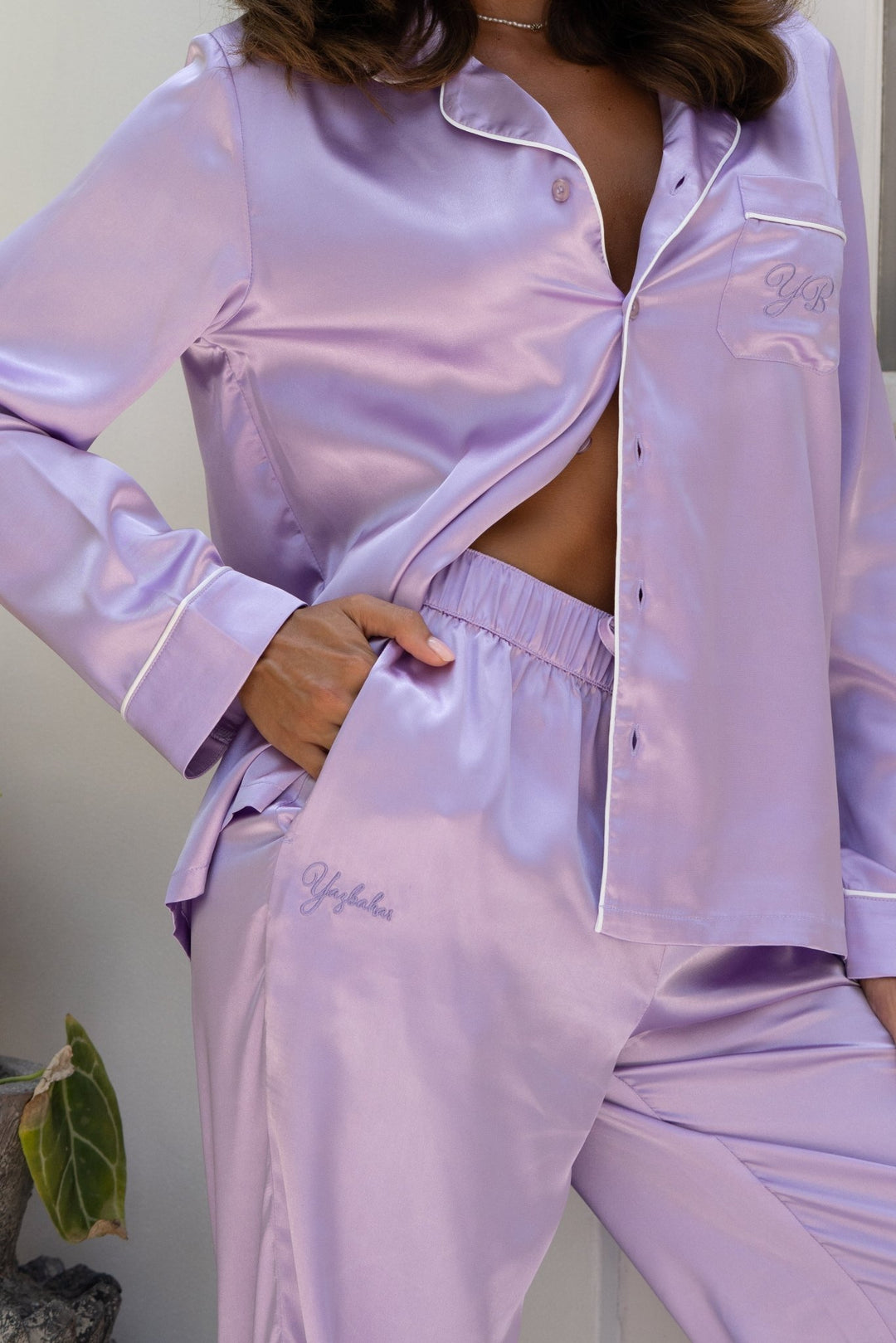 Lavande Nuit nightwear set - Yazbahar